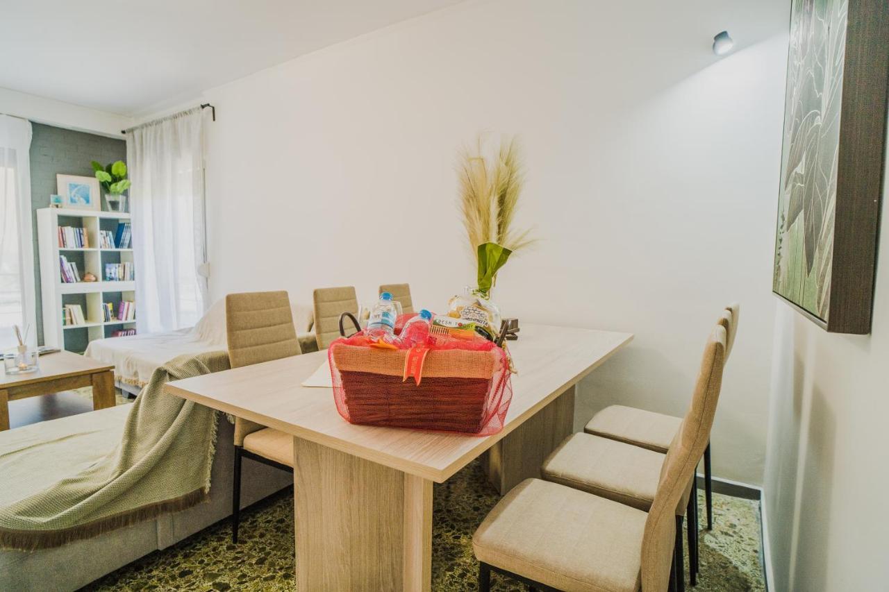 Green Apartment Ground Floor Feel Like Home Properties Saronida Exterior photo
